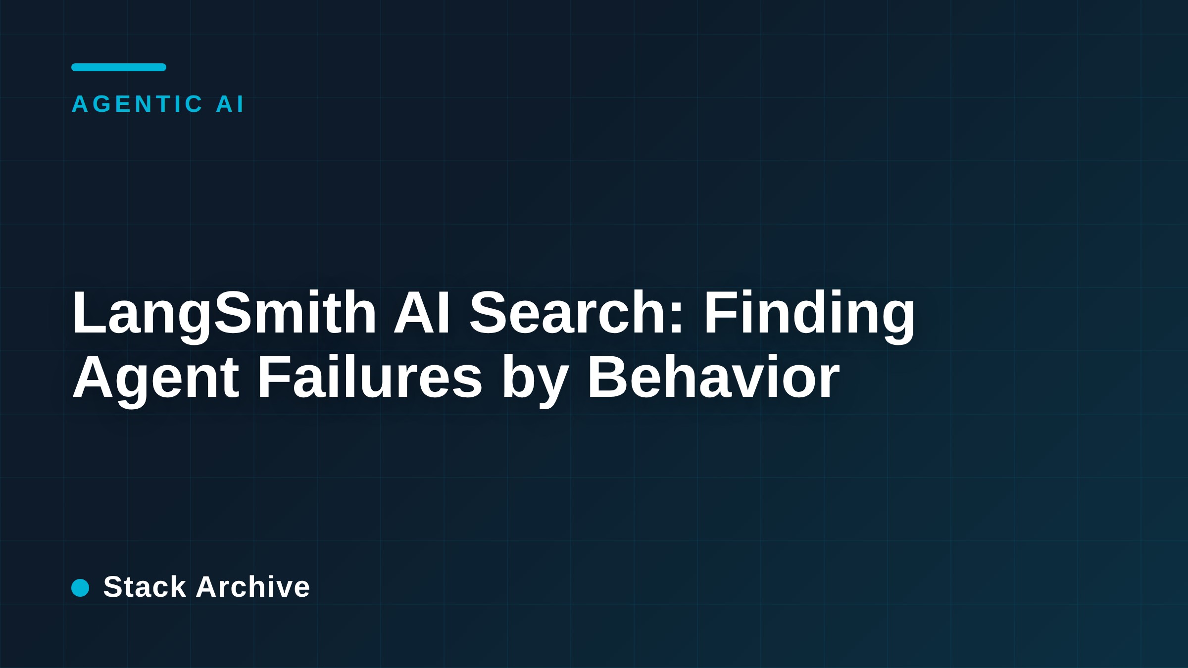LangSmith AI Search: Finding Agent Failures by Behavior