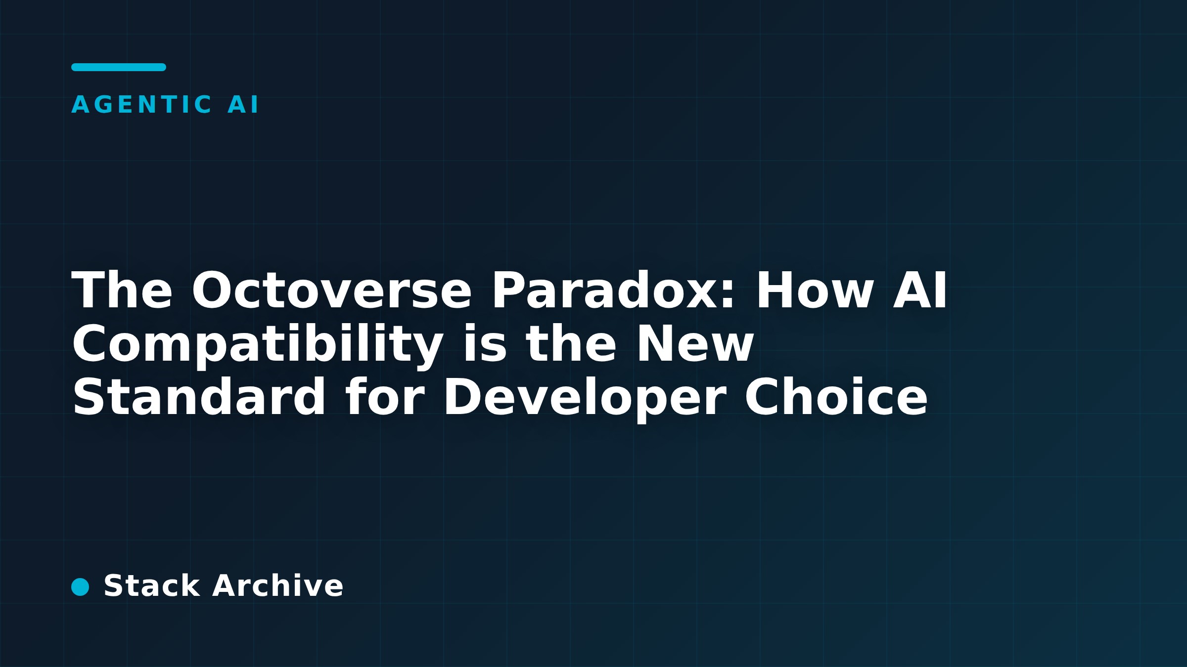 The Octoverse Paradox: How AI Compatibility is the New Standard for Developer Choice